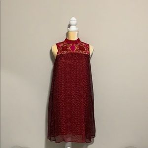 Embroidered Boutique Babydoll Dress